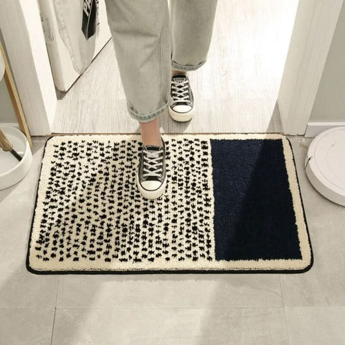BowLift | Abstract Non-Slip Bath Mat – Soft Luxury Design