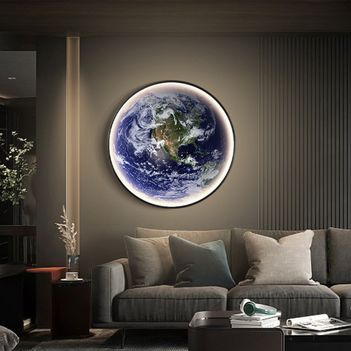 BowLift | Moon and Earth Design LED Wall Lamp