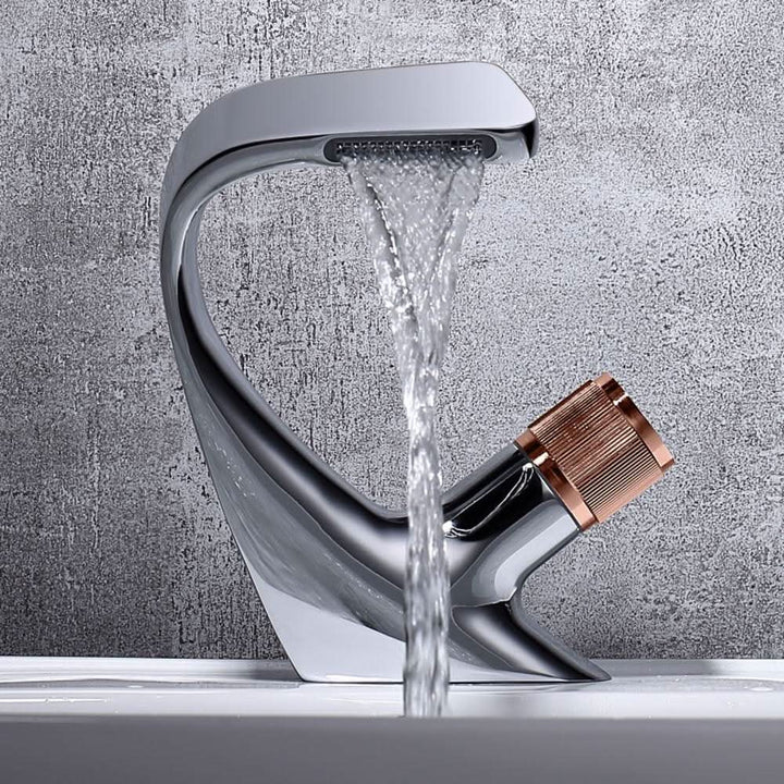 BowLift | Modern Bathroom Sink Mixer Faucet – Stylish Chrome Tap