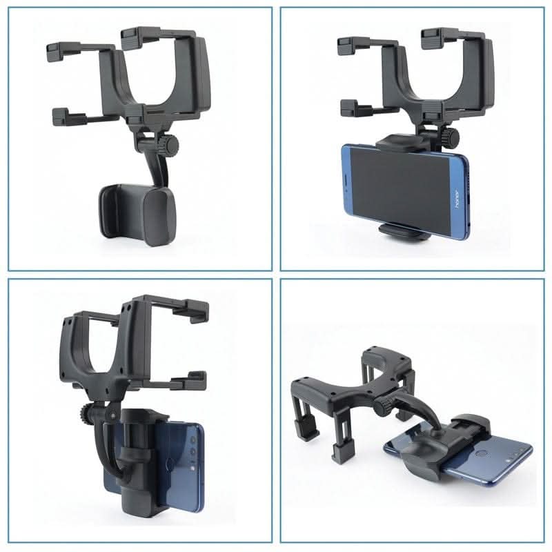 BowLift | Rear-view mirror mobile phone holder for safe driving