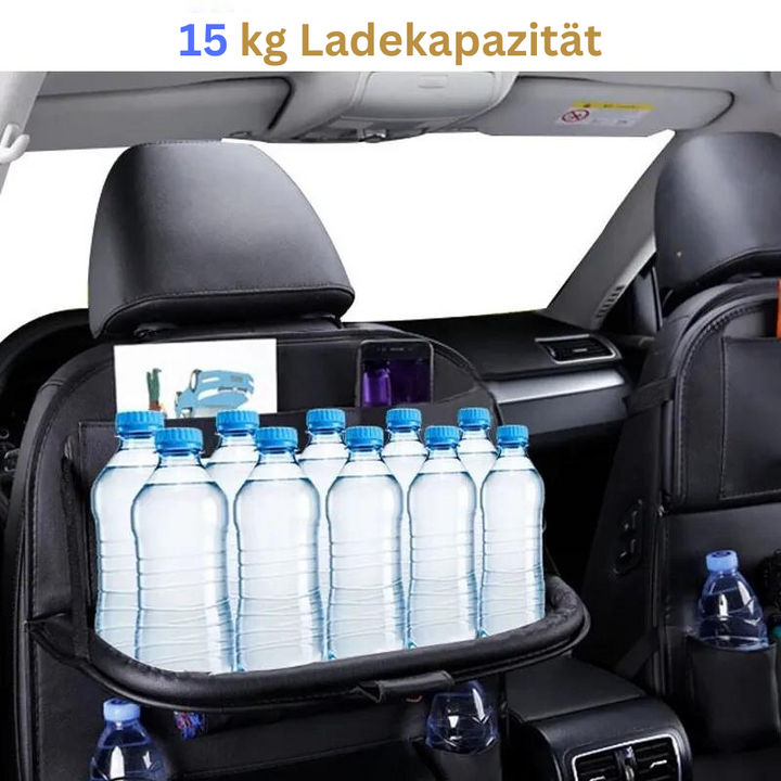 BowLift | Seatback Organizer with Folding Table Tray