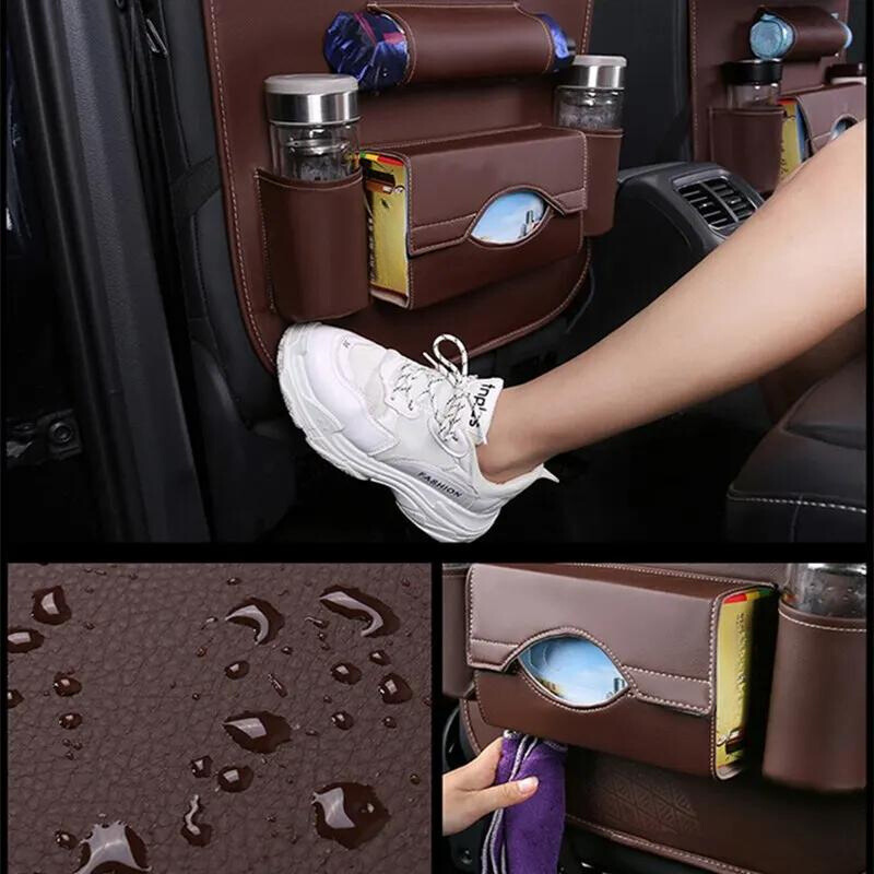 BowLift | Seatback Organizer with Folding Table Tray