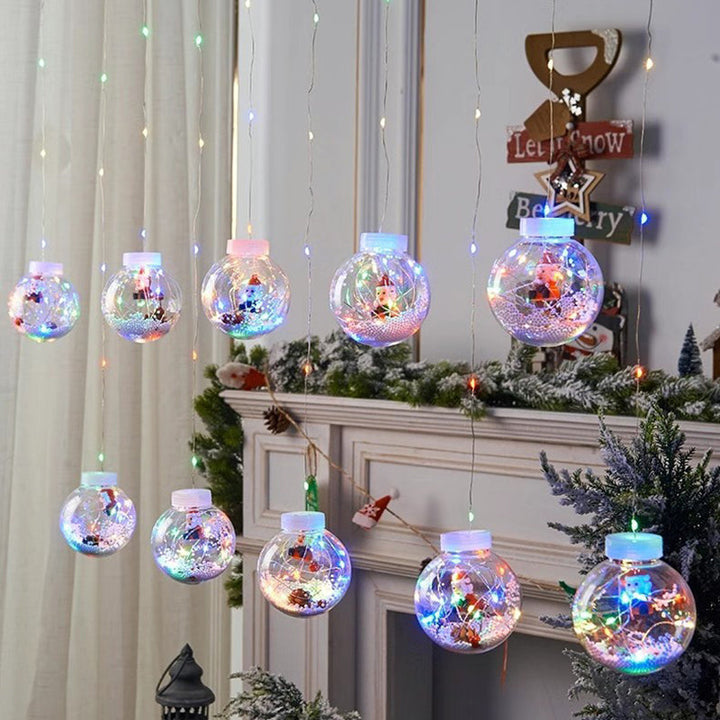 BowLift | Contemporary Creative Christmas Tree Snowman LED Decoration String Lights For Living Room