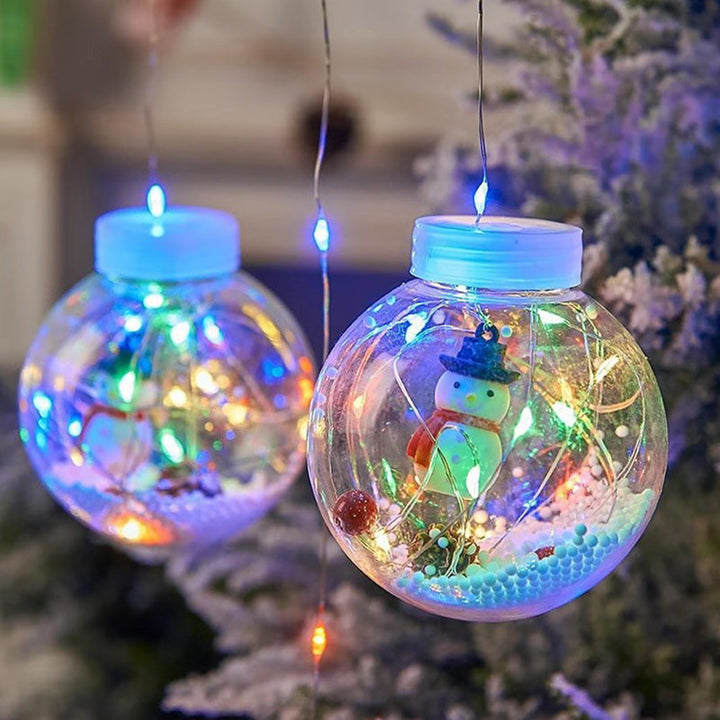 BowLift | Contemporary Creative Christmas Tree Snowman LED Decoration String Lights For Living Room