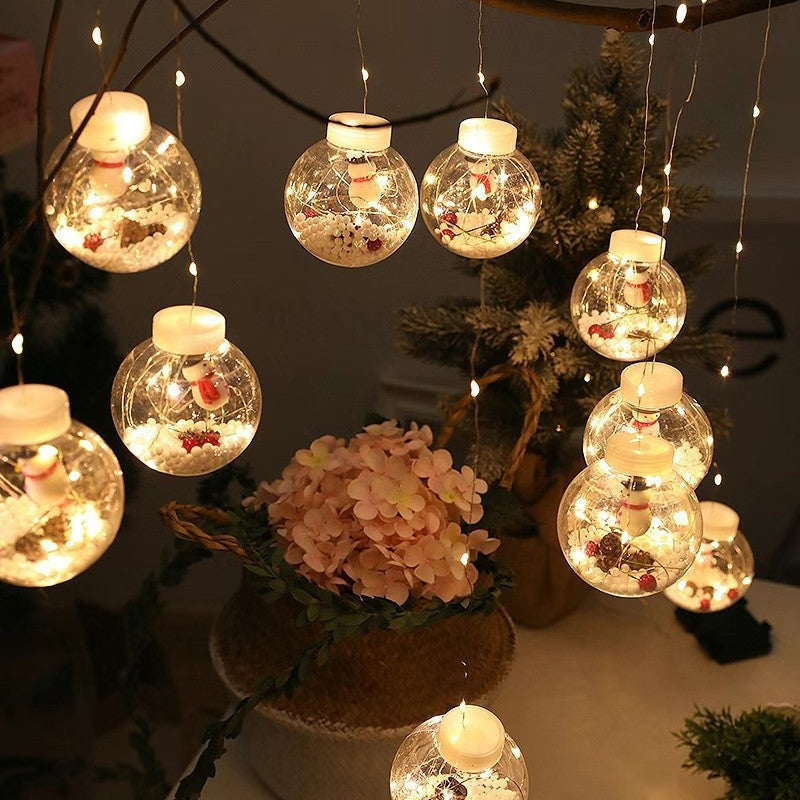 BowLift | Contemporary Creative Christmas Tree Snowman LED Decoration String Lights For Living Room