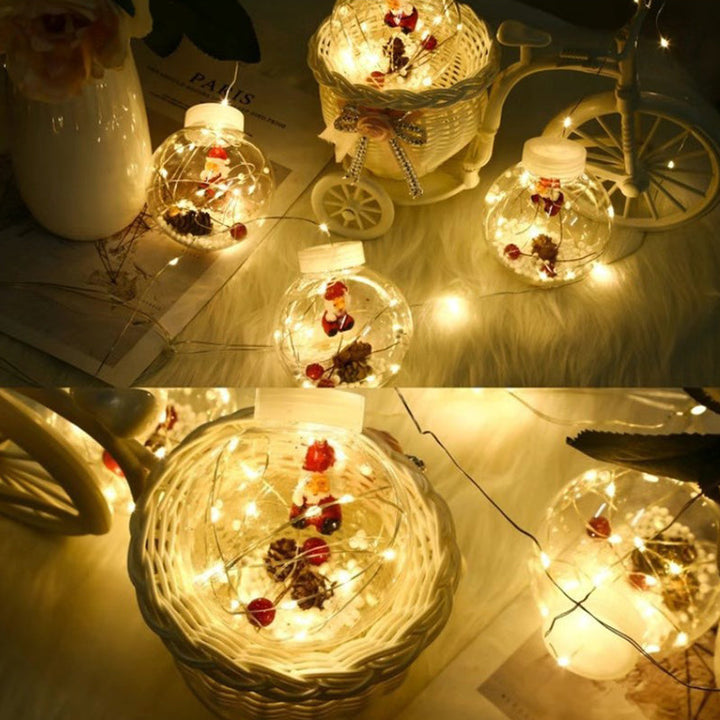 BowLift | Contemporary Creative Christmas Tree Snowman LED Decoration String Lights For Living Room