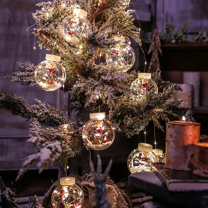 BowLift | Contemporary Creative Christmas Tree Snowman LED Decoration String Lights For Living Room