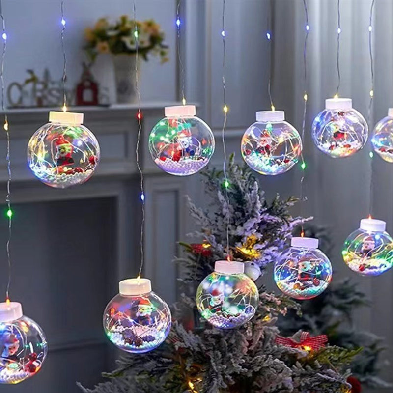 BowLift | Contemporary Creative Christmas Tree Snowman LED Decoration String Lights For Living Room