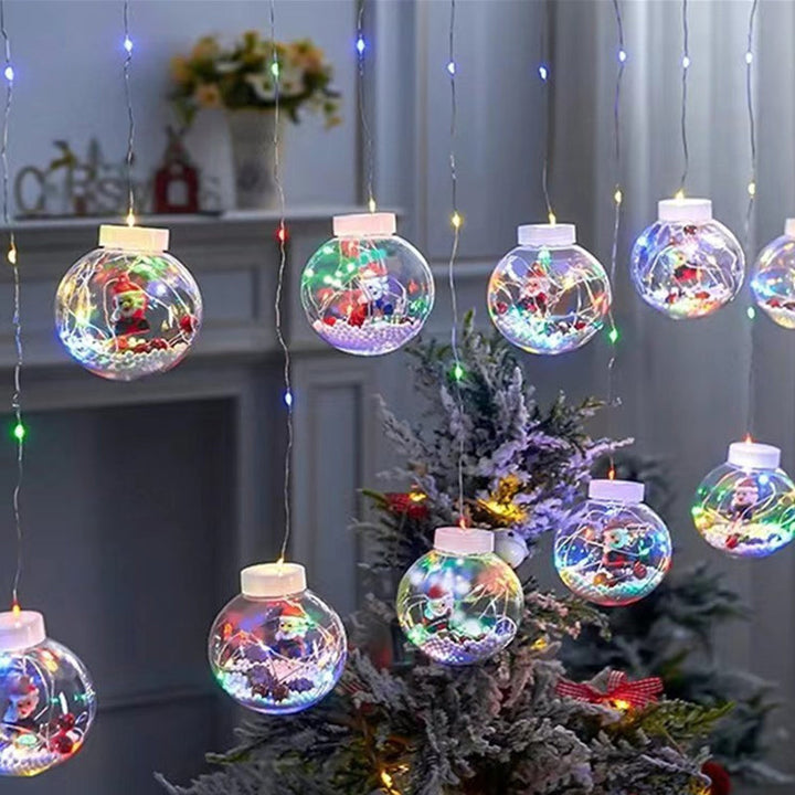 BowLift | Contemporary Creative Christmas Tree Snowman LED Decoration String Lights For Living Room