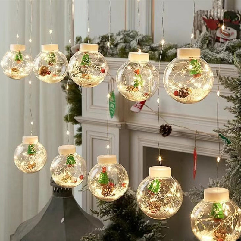 BowLift | Contemporary Creative Christmas Tree Snowman LED Decoration String Lights For Living Room