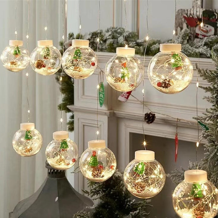 BowLift | Contemporary Creative Christmas Tree Snowman LED Decoration String Lights For Living Room