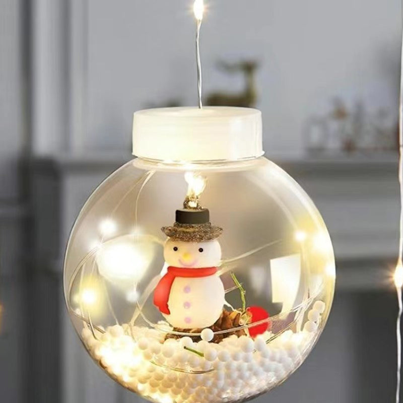 BowLift | Contemporary Creative Christmas Tree Snowman LED Decoration String Lights For Living Room