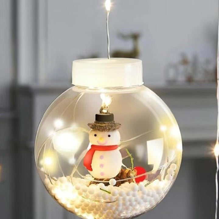 BowLift | Contemporary Creative Christmas Tree Snowman LED Decoration String Lights For Living Room