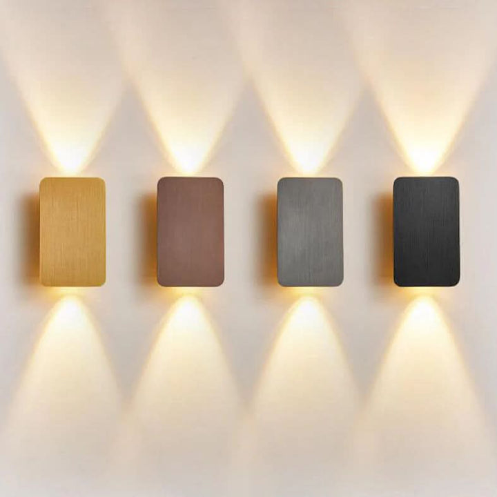 BowLift | Nordic Minimalist Aluminum Rectangular LED Wall Sconce
