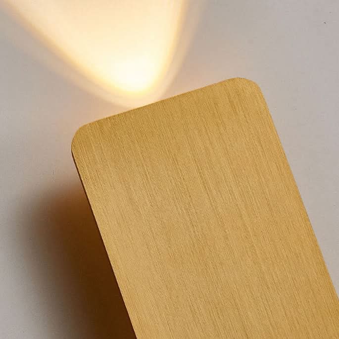 BowLift | Nordic Minimalist Aluminum Rectangular LED Wall Sconce