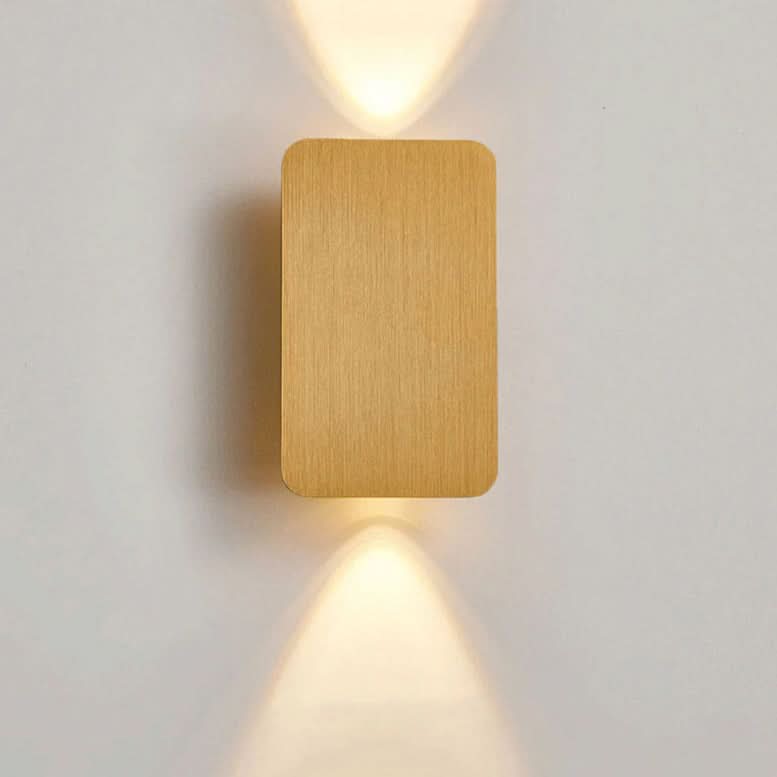 BowLift | Nordic Minimalist Aluminum Rectangular LED Wall Sconce