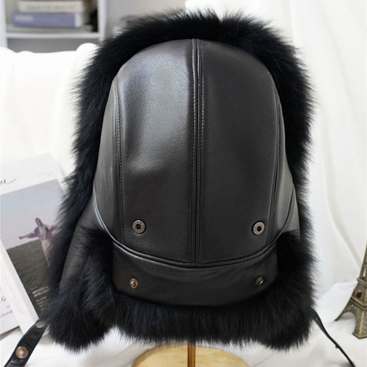 Warm Winter Hat with Thick Fabric and Snug Fit for Outdoor Wear