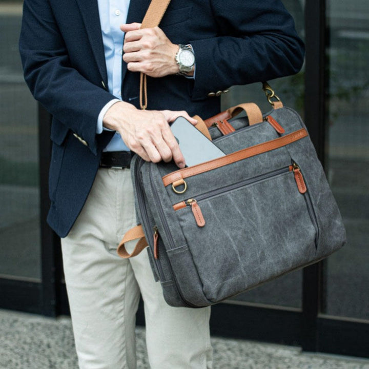 BowLift | Retro Casual Crossbody Backpack With Laptop Compartment