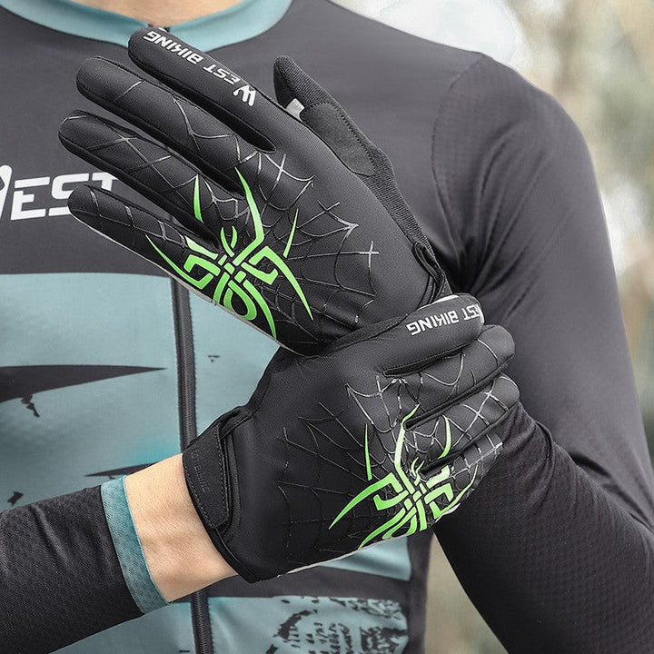 BowLift | Spring And Autumn Shockproof, Breathable, Windproof, Sensitive Touchscreen Full-Finger Gloves