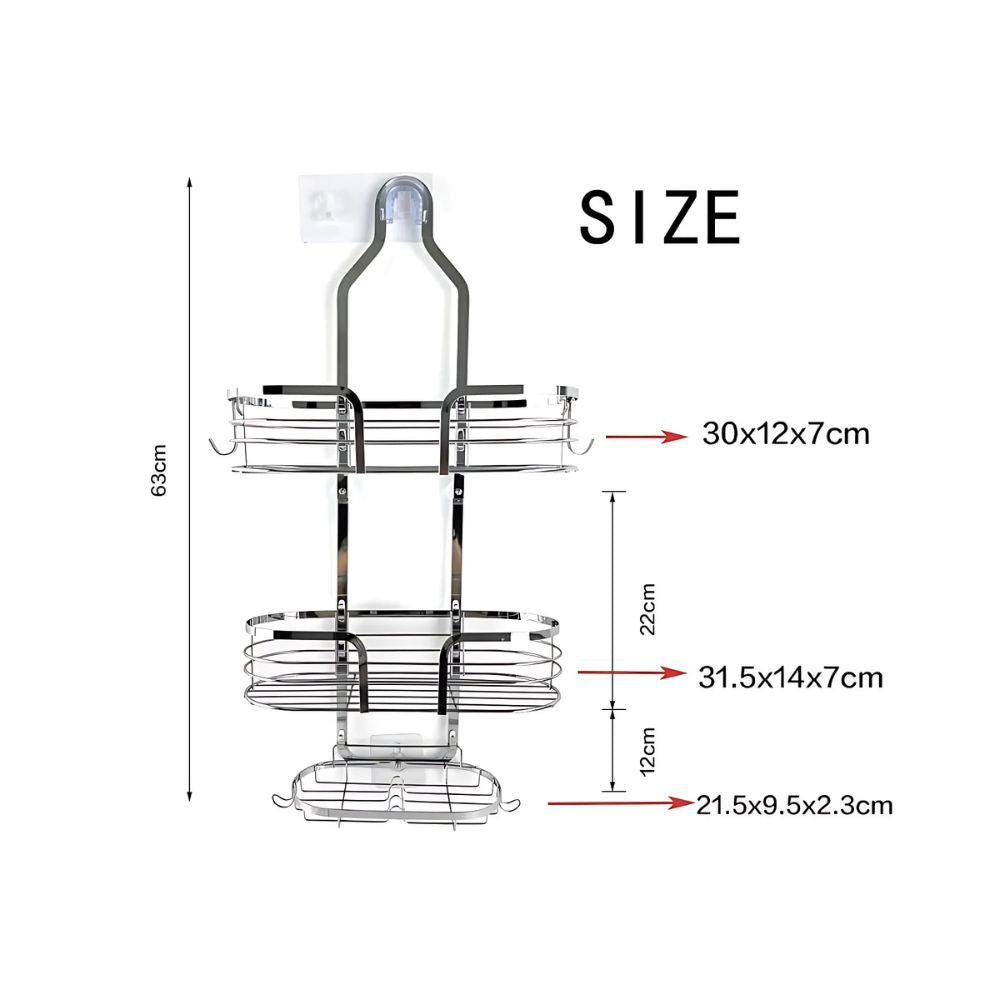 BowLift | Three Layer Shower Organizer Caddy