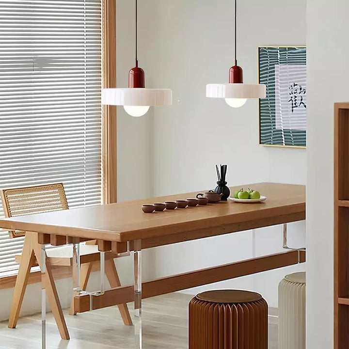 Glass Pendant Light with Warm, Uniform Light and Scandinavian Design