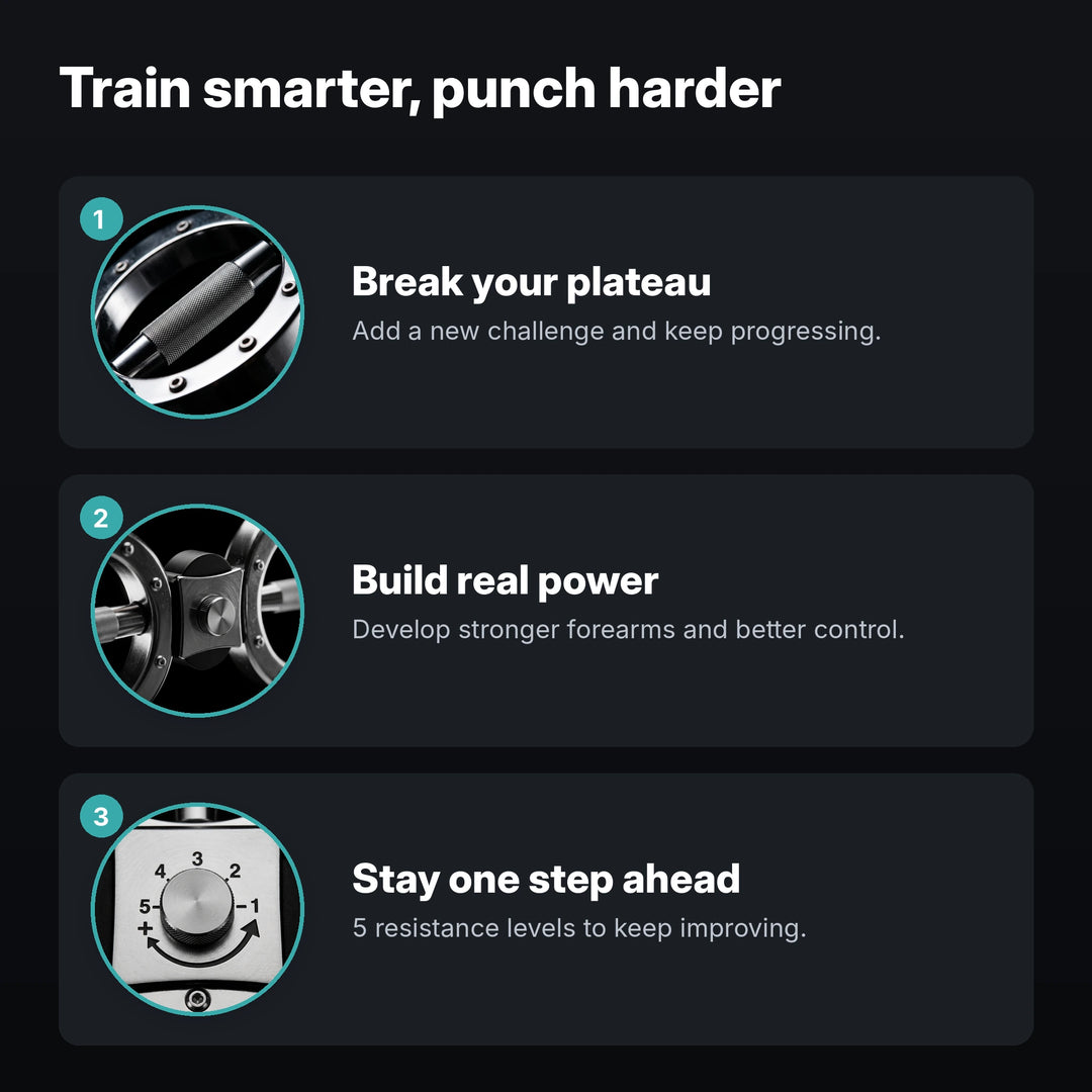 Three ways the twin-ring trainer helps you train smarter and punch harder