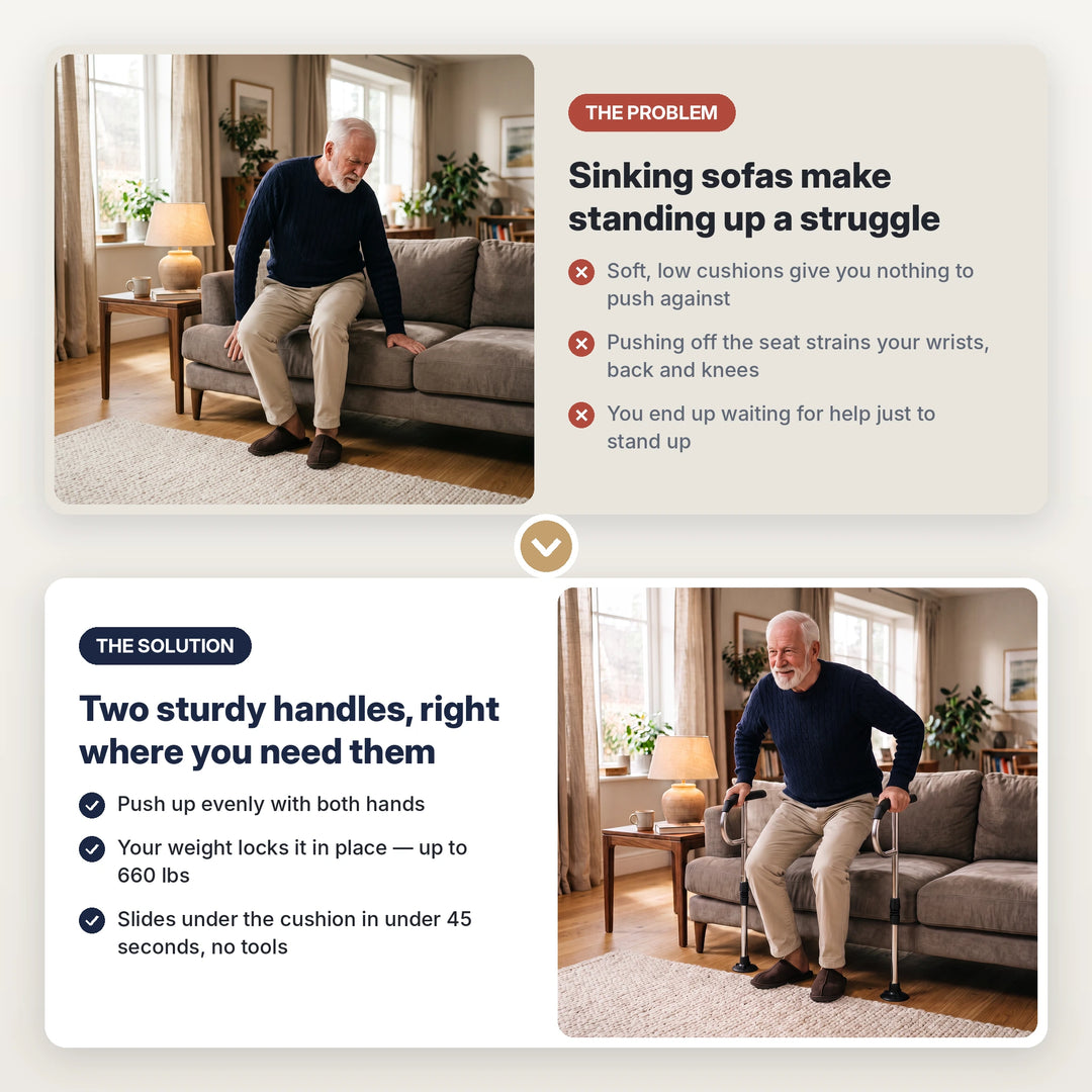 BowLift | Adjustable Sofa Standing Aid