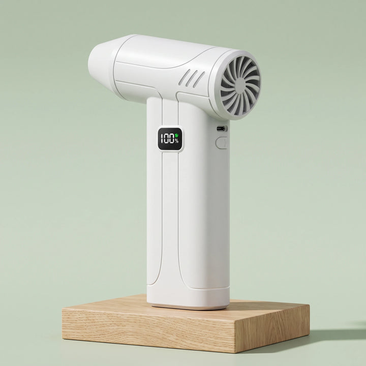 BowLift | 100,000 RPM Cordless Air Duster Blower with LED Light and Battery Display