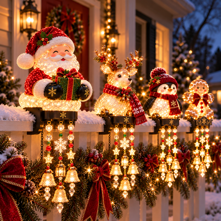 BowLift | Glowing Christmas Railing Decoration