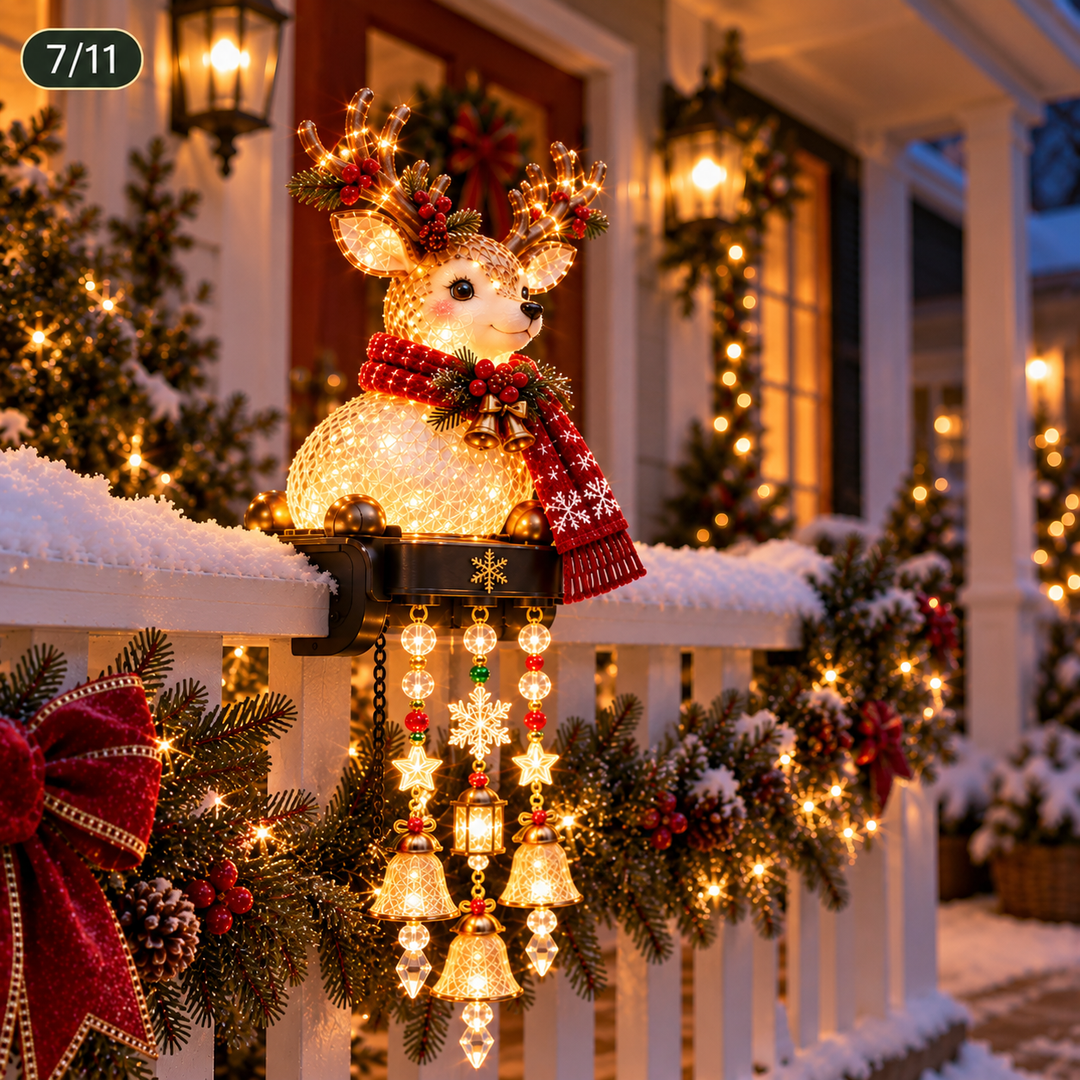 BowLift | Glowing Christmas Railing Decoration