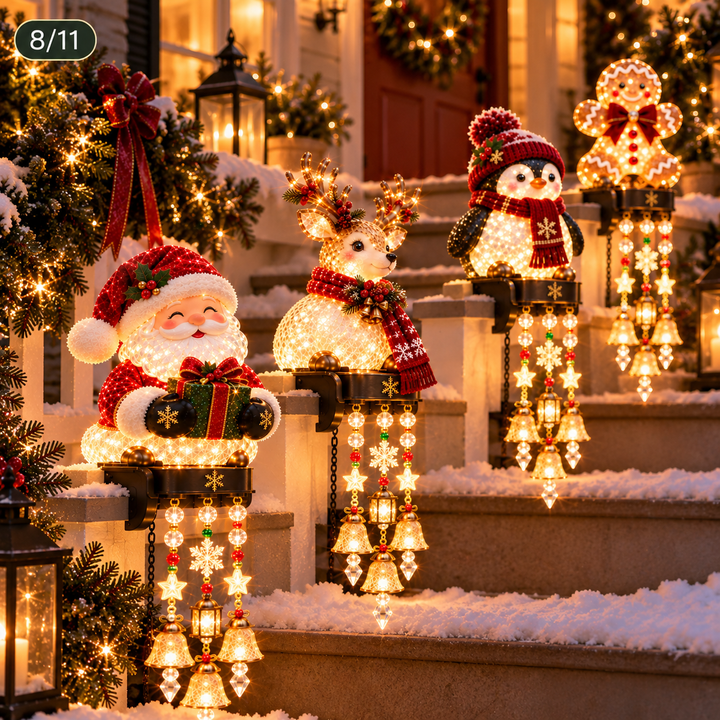 BowLift | Glowing Christmas Railing Decoration