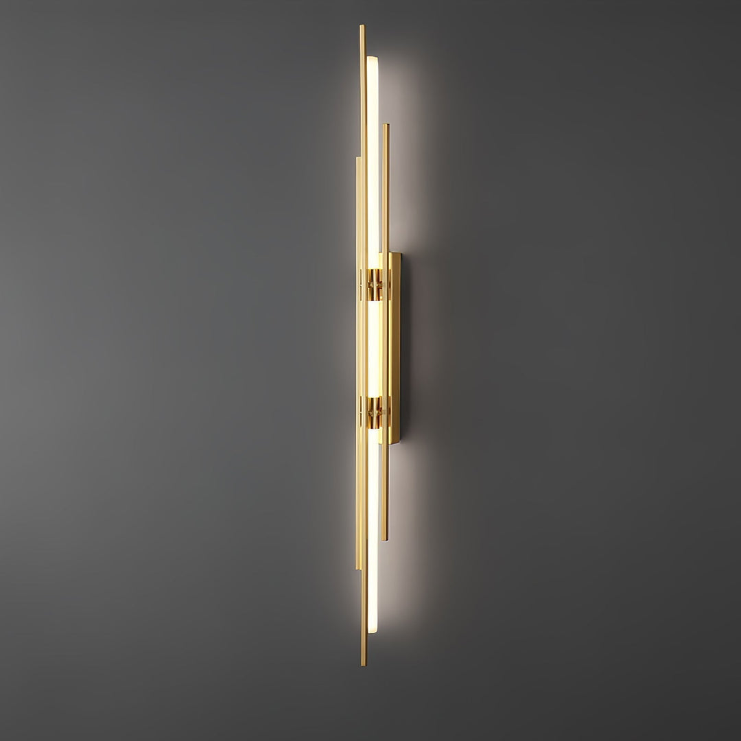 BowLift | LuxeAura – Opulent Gold Wall Light for Elegant Spaces