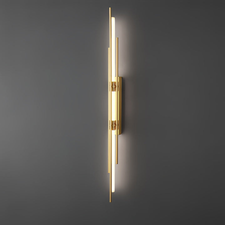 BowLift | LuxeAura – Opulent Gold Wall Light for Elegant Spaces
