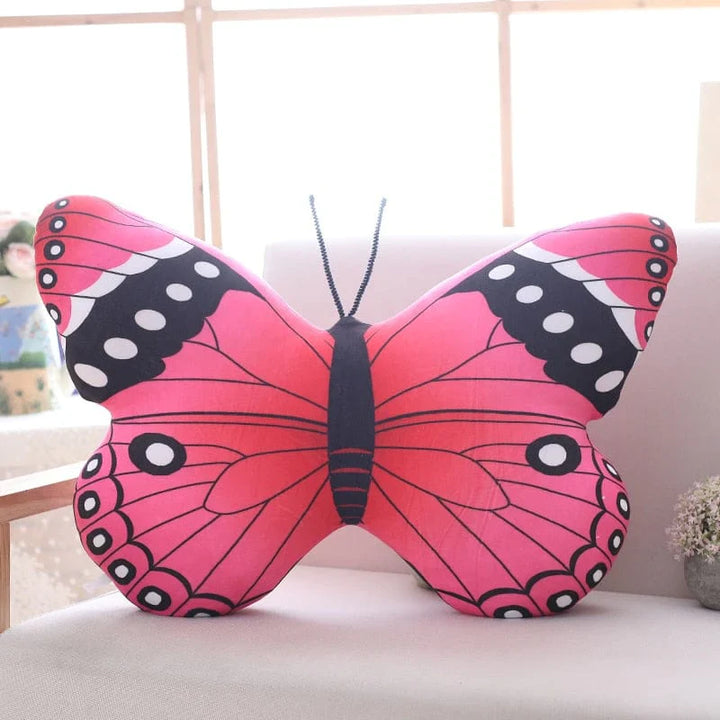 Butterfly plush pillow Bowlift