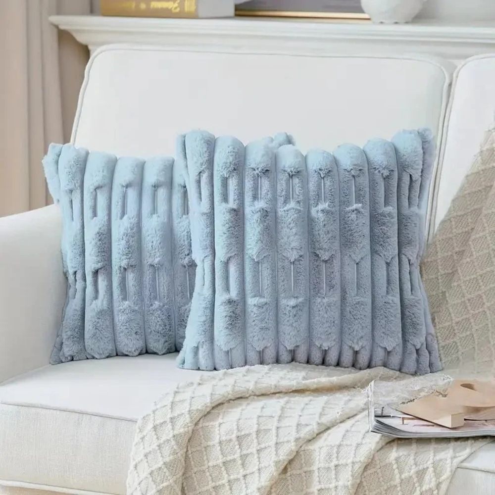 BowLift | Calm Weave Plush Cushion Cover
