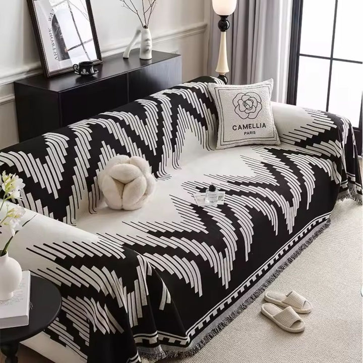BowLift | Camellia Paris Chenille Sofa Cover
