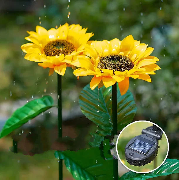BowLift | Waterproof Solar Sunflower Lamp for Garden & Terrace