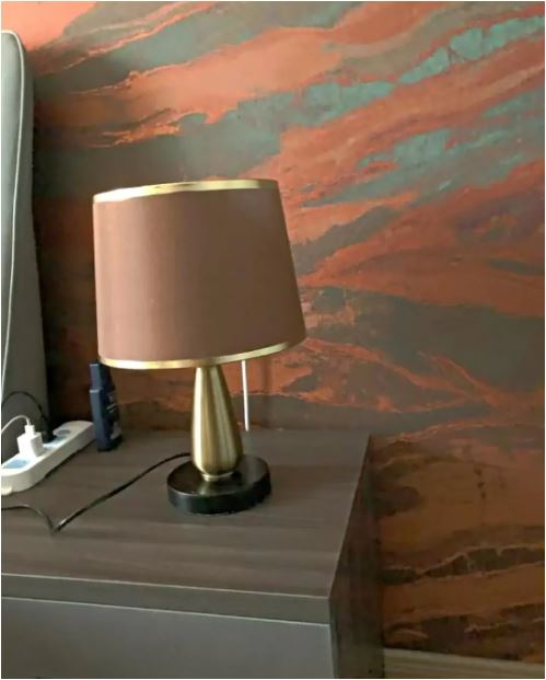 Framed Contemporary Table Lamp
