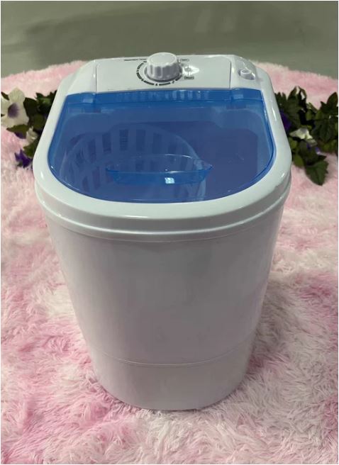 Portable Compact Washing Machine with Integrated Spin Function for Small Spaces