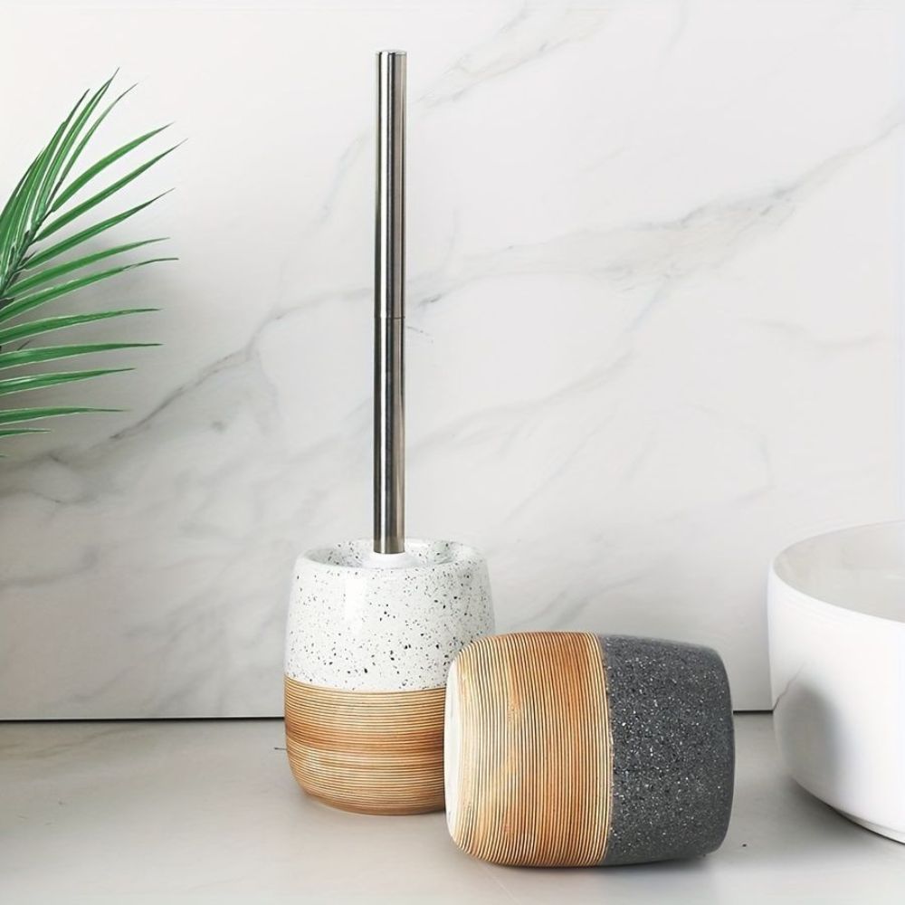 BowLift | Elegant Bathroom Toilet Brush & Holder Set