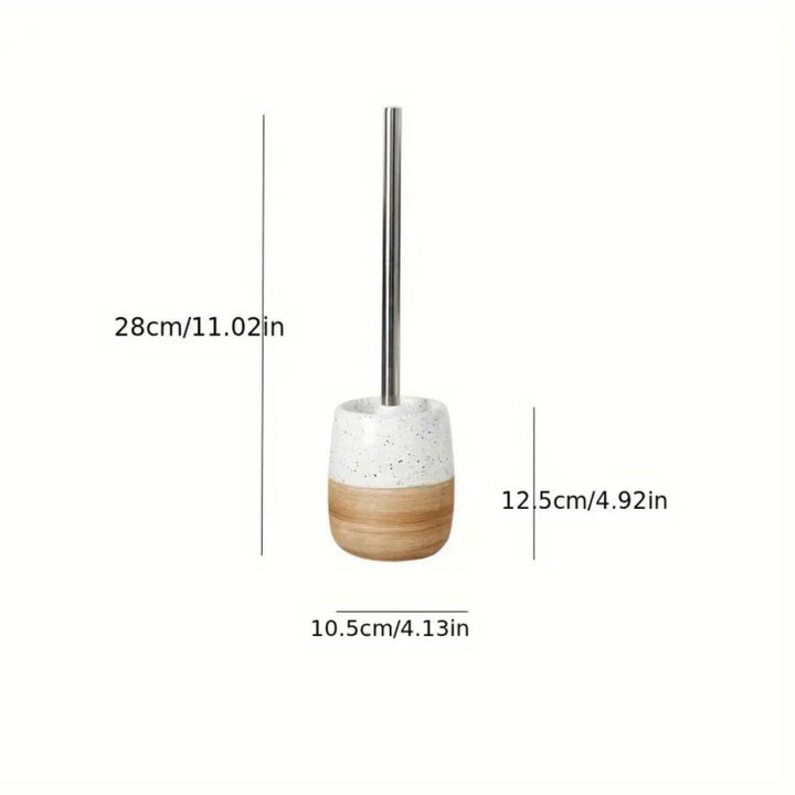 BowLift | Elegant Bathroom Toilet Brush & Holder Set