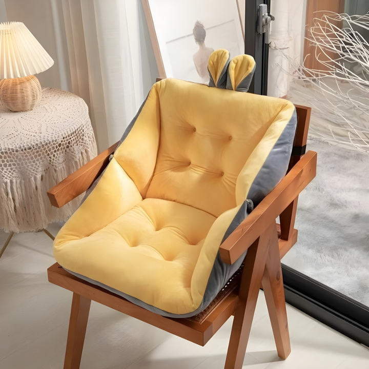 BowLift | Thick Padded Chair Cushion Lumbar Support