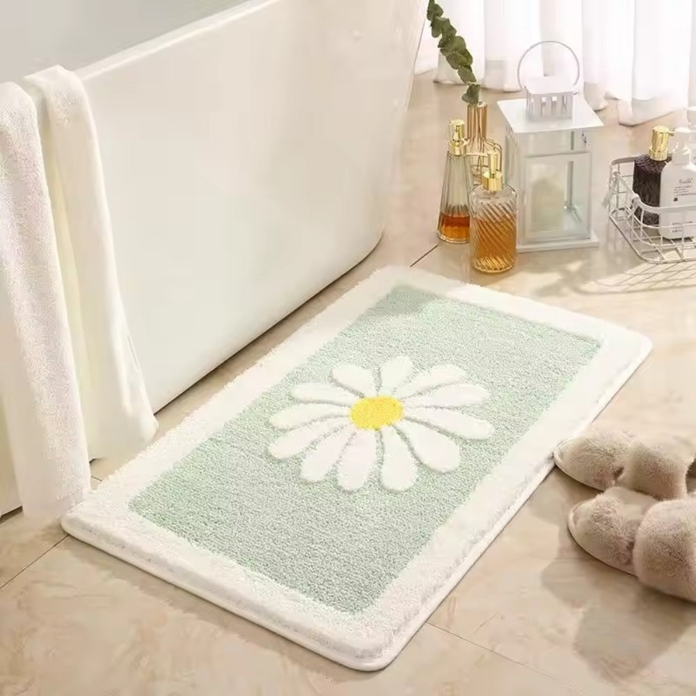 BowLift | Charming Daisy Bloom Bath Mat