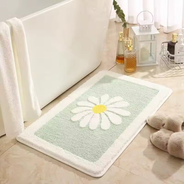 BowLift | Charming Daisy Bloom Bath Mat