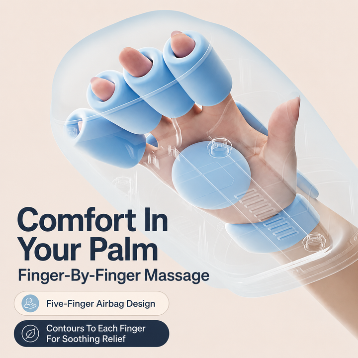 Smart Thermal Hand Massager Bowlift