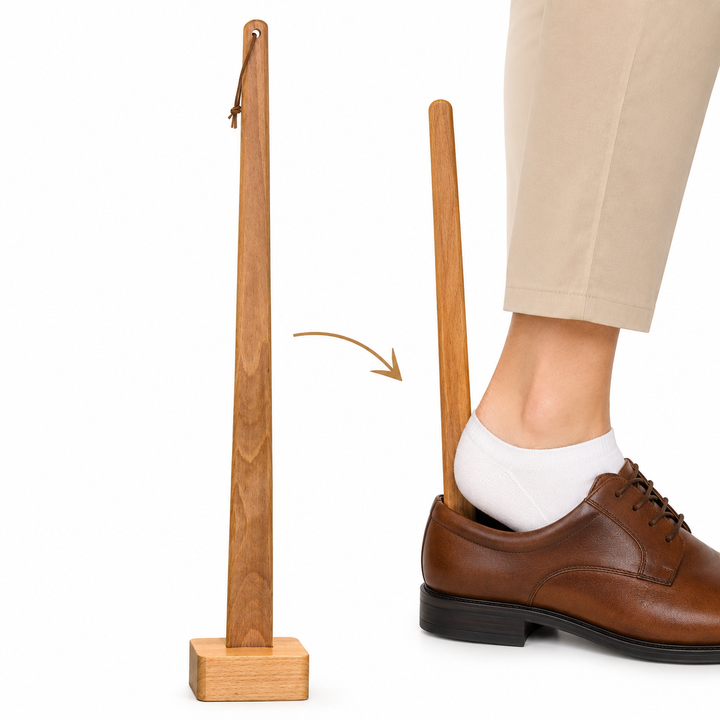Minimalist Shoe Horn with Base Bowlift