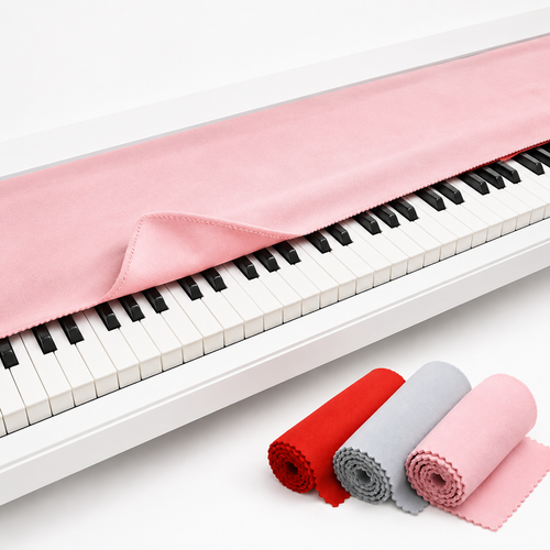 Ultra Soft Microfiber Piano Keys Cover Bowlift