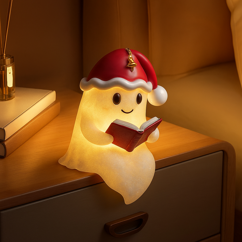 BowLift | GhostGlow | Christmas Spirit Warm Light Decoration for Festive Decoration