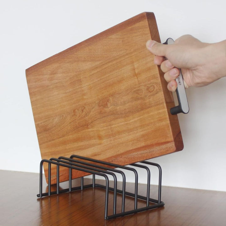 BowLift | Steel Cutting Board Storage Rack