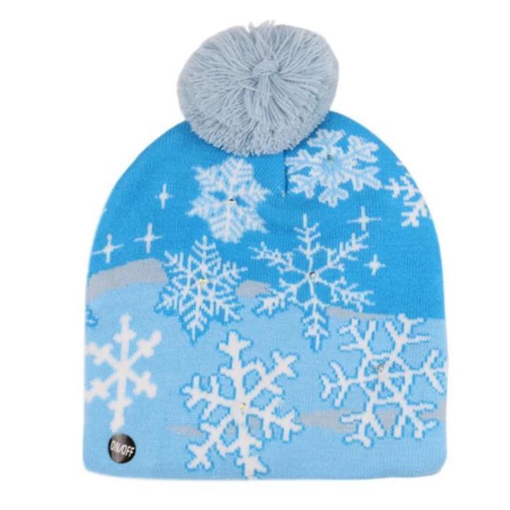 BowLift | 🎅LED Christmas Knitted Hats Light up Xmas Beanie